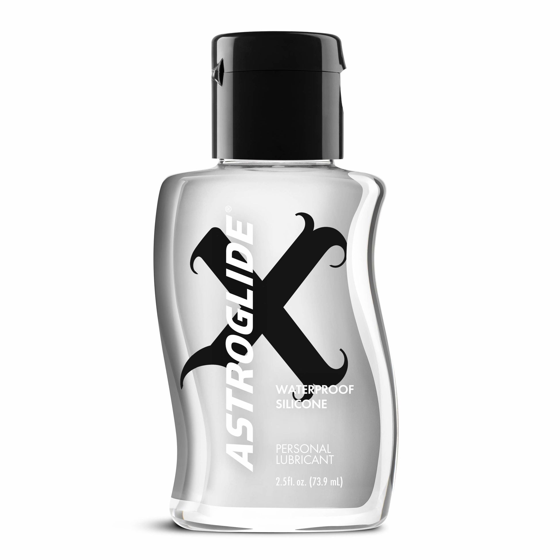 X Liquid, Premium Silicone Personal Lubricant, Waterproof Lube, Travel Friendly Size, 2.5Oz