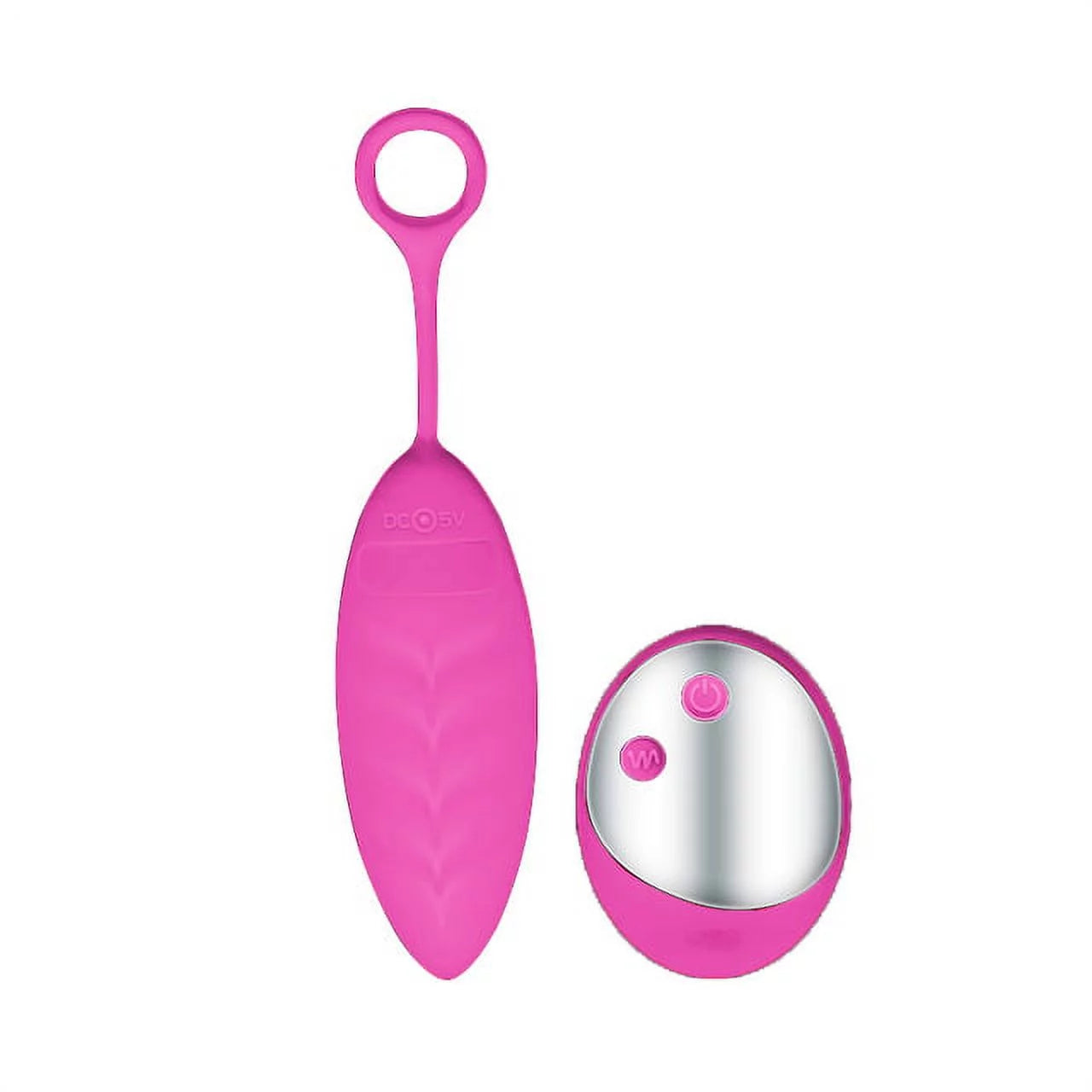 Remote Control Vibrating Egg Silicone Wireless Bullet Vibrators USB Rechargeable Massage Ball Adult Sex Toys for Women(Pink)